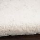 Nourison Cozy Shimmer 7"9" x 9"9" Ivory and Silver Area Rug, , large