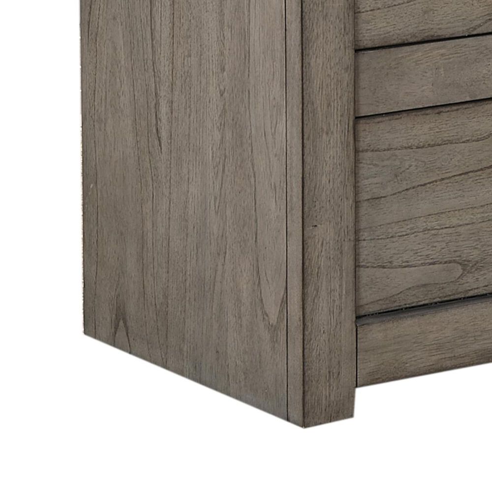 at HOME Modern Loft 2 Drawer Nightstand in Greystone, , large