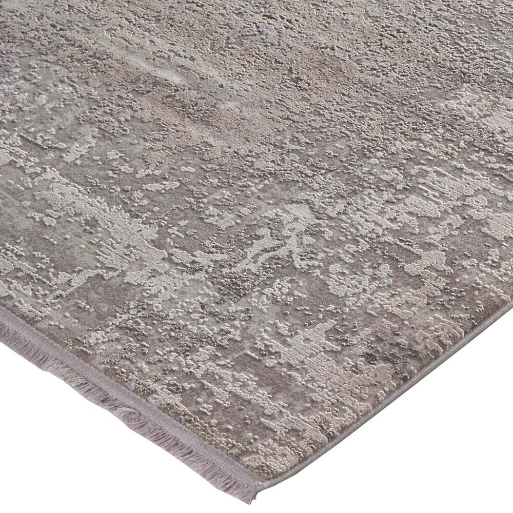 Feizy Cadiz 12&#39; x 18&#39; Light Gray Area Rug, , large