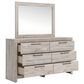 Ashley Broachmyn Dresser and Mirror in Gray, , large