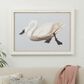 Creative Coop Dreamy 19.5" x 27.5" Swan Wall Art in Multicolor, , large