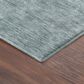 Dalyn Rug Company Soft Essentials Solid Sky 10" x 14" Indoor/Outdoor Area Rug, , large