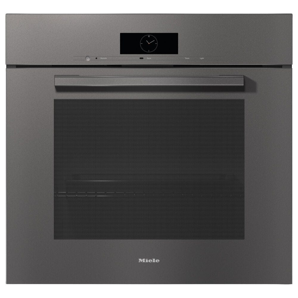 Miele VitroLine 30" Smart Single Electric Wall Oven with Convection in Graphite Grey, , large