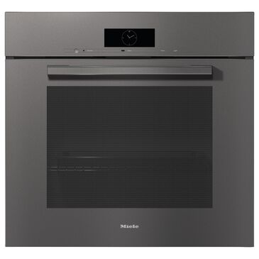 Miele VitroLine 30" Smart Single Electric Wall Oven with Convection in Graphite Grey, , large