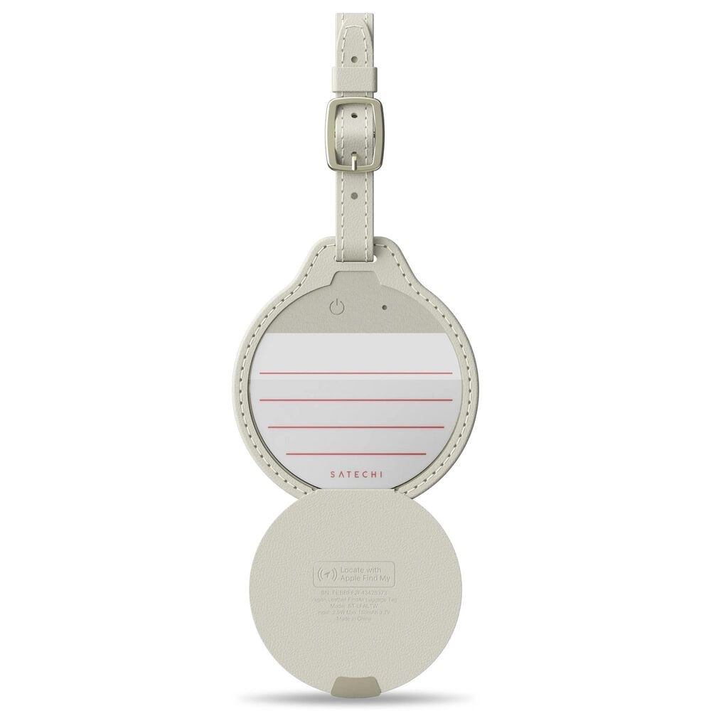 Satechi Vegan-Leather FindAll Luggage Tag in Sand, , large