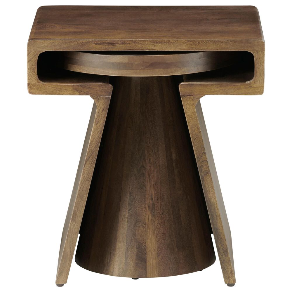 Slatehouse Keppler Nesting Tables in Brown, , large