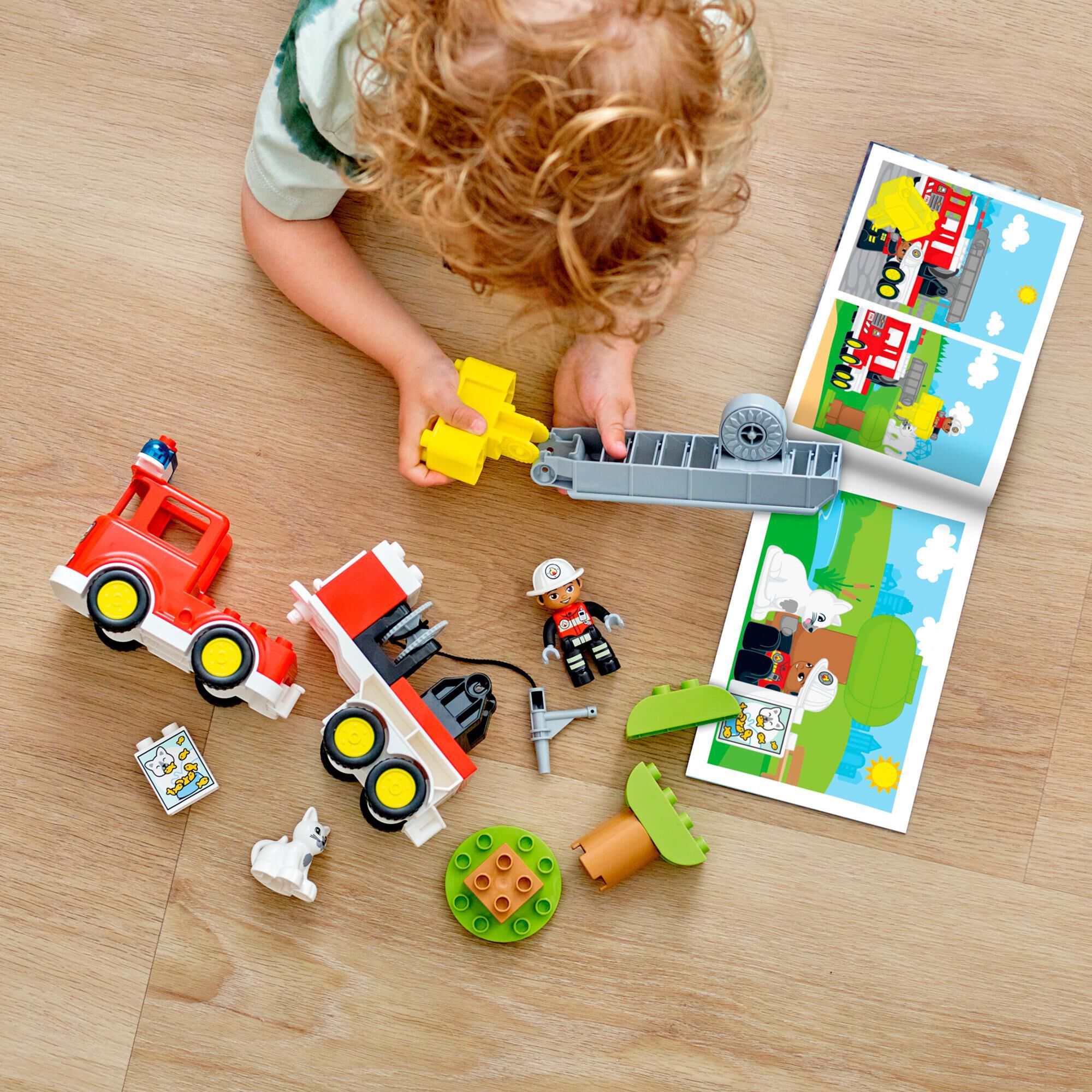 Fire truck duplo 2025 set