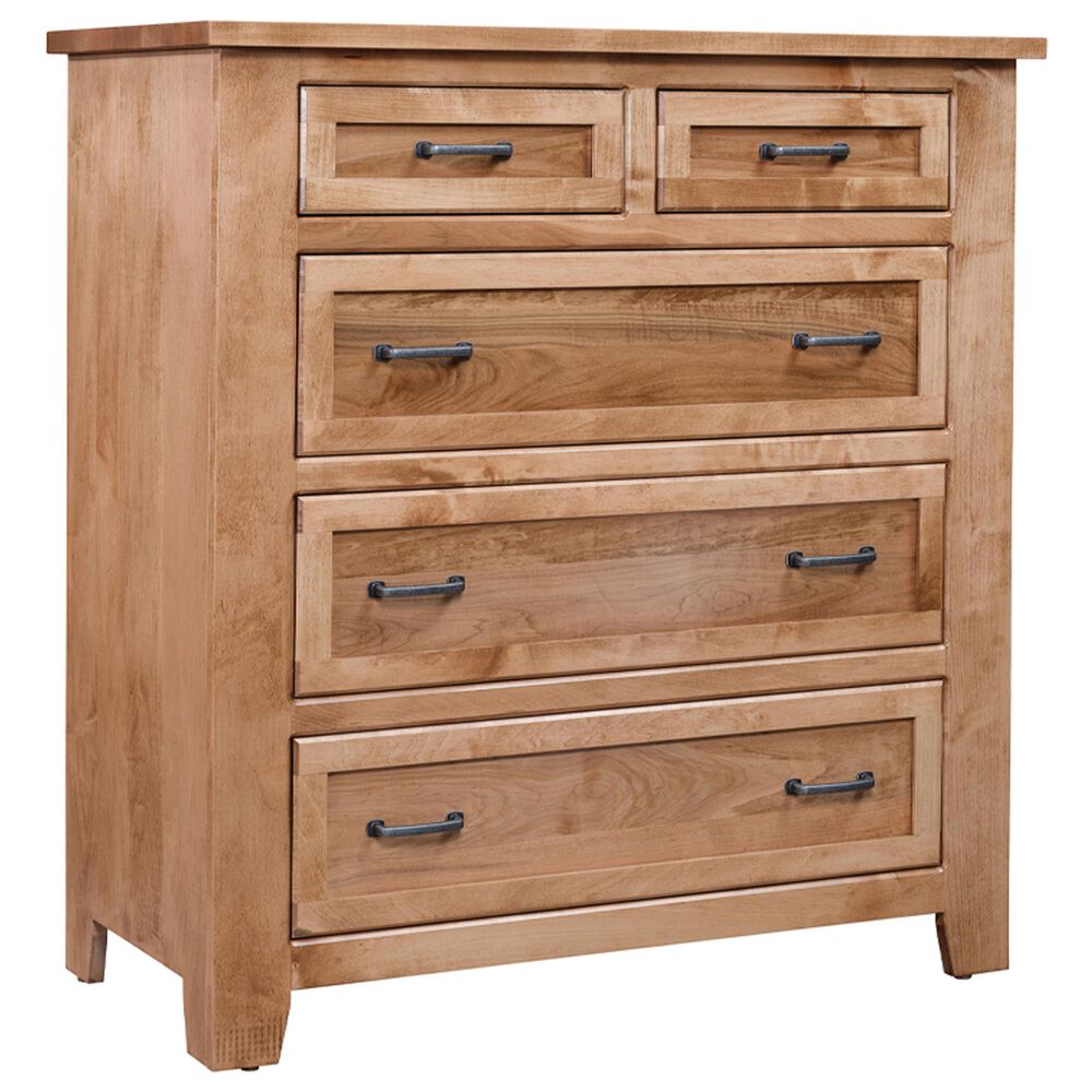Briarwood LLC Carson Reed 5-Drawer Chest in Provincial, , large