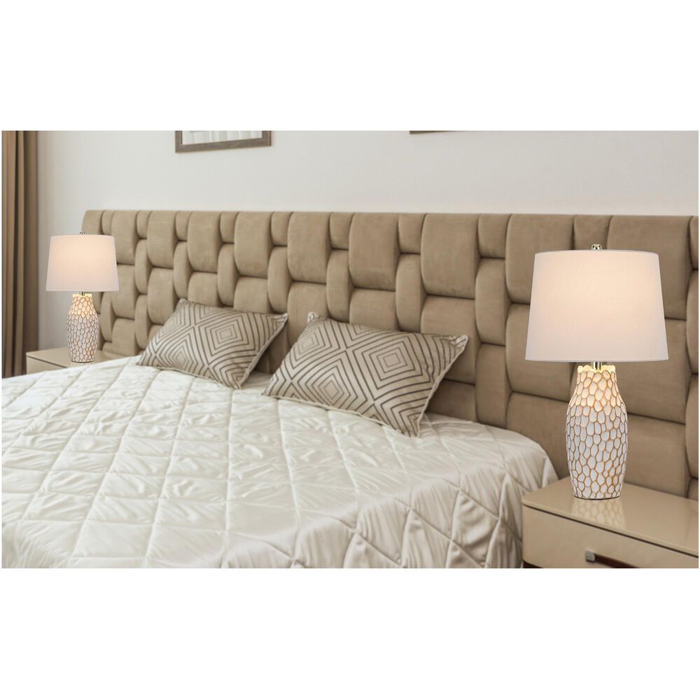 Cal Lighting Elmira Table Lamp Pair, , large