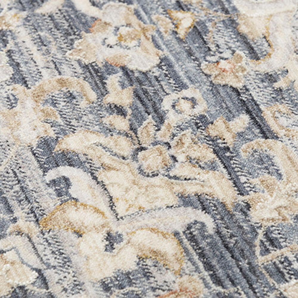 RIZZY Iconic 3&#39;11&quot; x 5&#39;6&quot; Blue Area Rug, , large