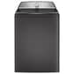 GE Profile 4.9 Cu. Ft. Top Load Washer with Agitator in Diamond Gray, , large