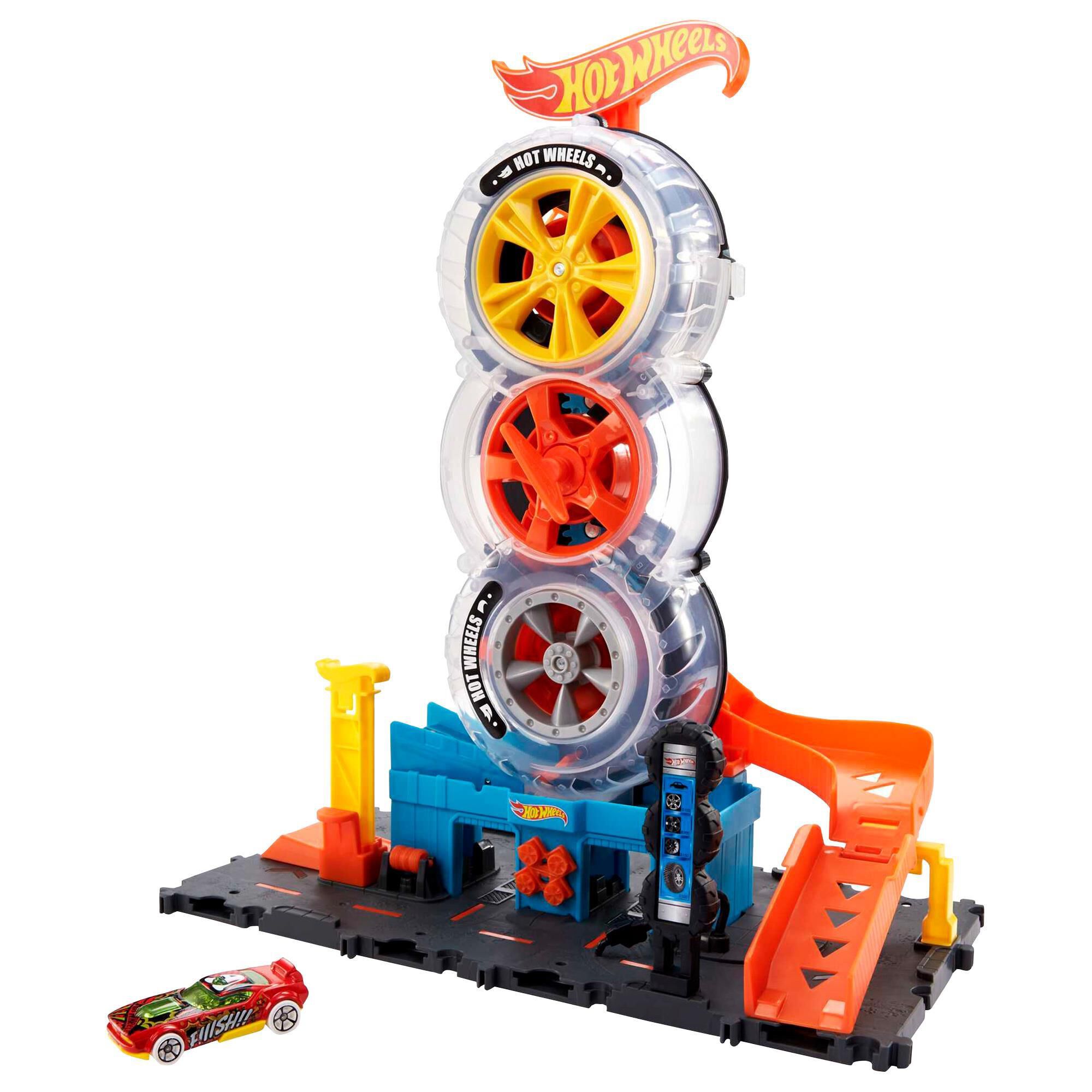 Hot Wheels City Super Twist Tire Shop