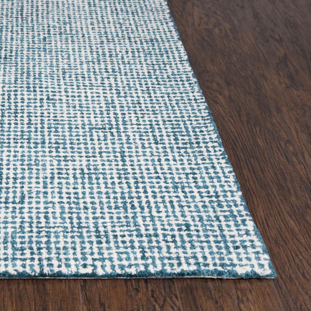 RIZZY Brindleton 3&#39; x 5&#39; Teal Area Rug, , large