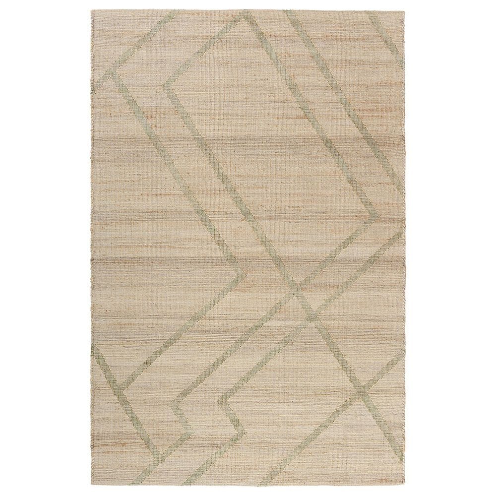 L&R Resources Willow Green 9" x 12" Area Rug, , large