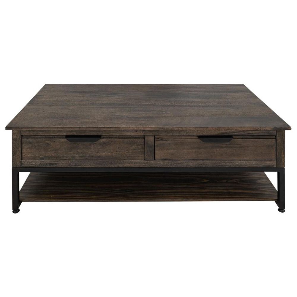 Fallridge Dark Mita Cocktail Table in Stained Dark, , large