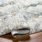 Surya Dresden Off-White, Taupe, Dusty Sage, Ink Blue, Light Gray and Deep Teal 6"7" x 9"6" Area Rug, , large