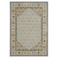 Oriental Weavers Capella Blue and Gold 7"10" x 10"10" Area Rug, , large
