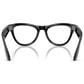 Rayban Glasses Skyler Gen 2 Sunglasses with Graphite Green Transitions Lenses in Shiny Black, , large