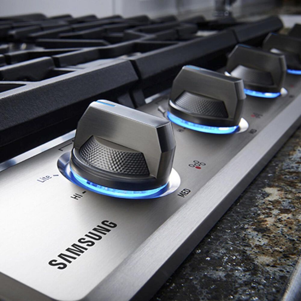 Samsung 30" Gas Cooktop in Stainless Steel NFM