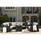 Ashley Beachcroft Square End Table in Black and Light Gray, , large