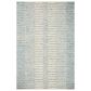 Chris Loves Julia x Loloi Chris 2"3" x 3"9" Ivory and Denim Area Rug, , large