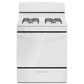 Amana 30" Freestanding Gas Range with Bake Assist Temps in White, , large