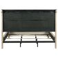 Belle Furnishings Rustic Traditions Queen Sleigh Bed in Saddle Tan, , large