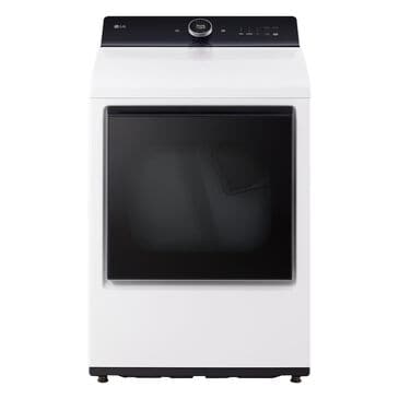 LG 7.3 Cu. Ft. Electric Dryer with AI Sensing in Alpine White, , large