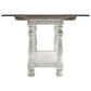 Ashley Havalance Flip-Top Sofa Table in Weathered Gray and Vintage White, , large