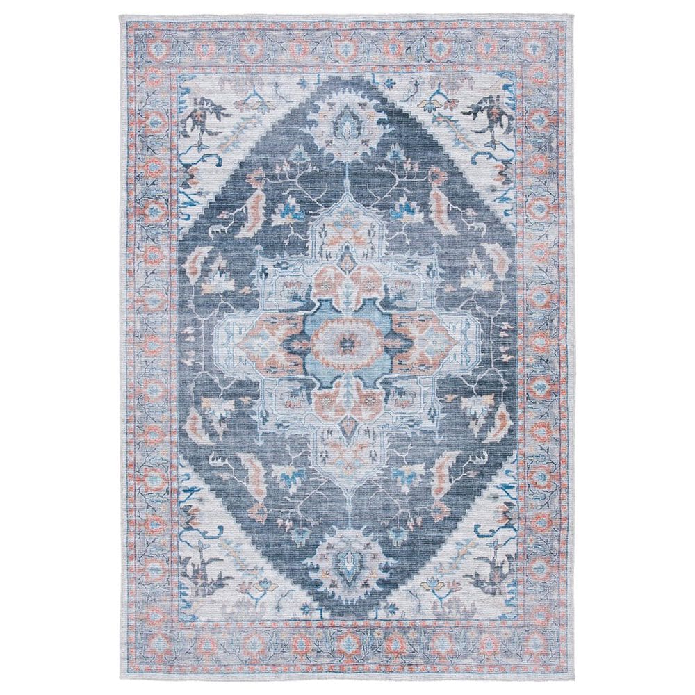 Safavieh Serapi 8" x 10" Charcoal and Ivory Area Rug, , large