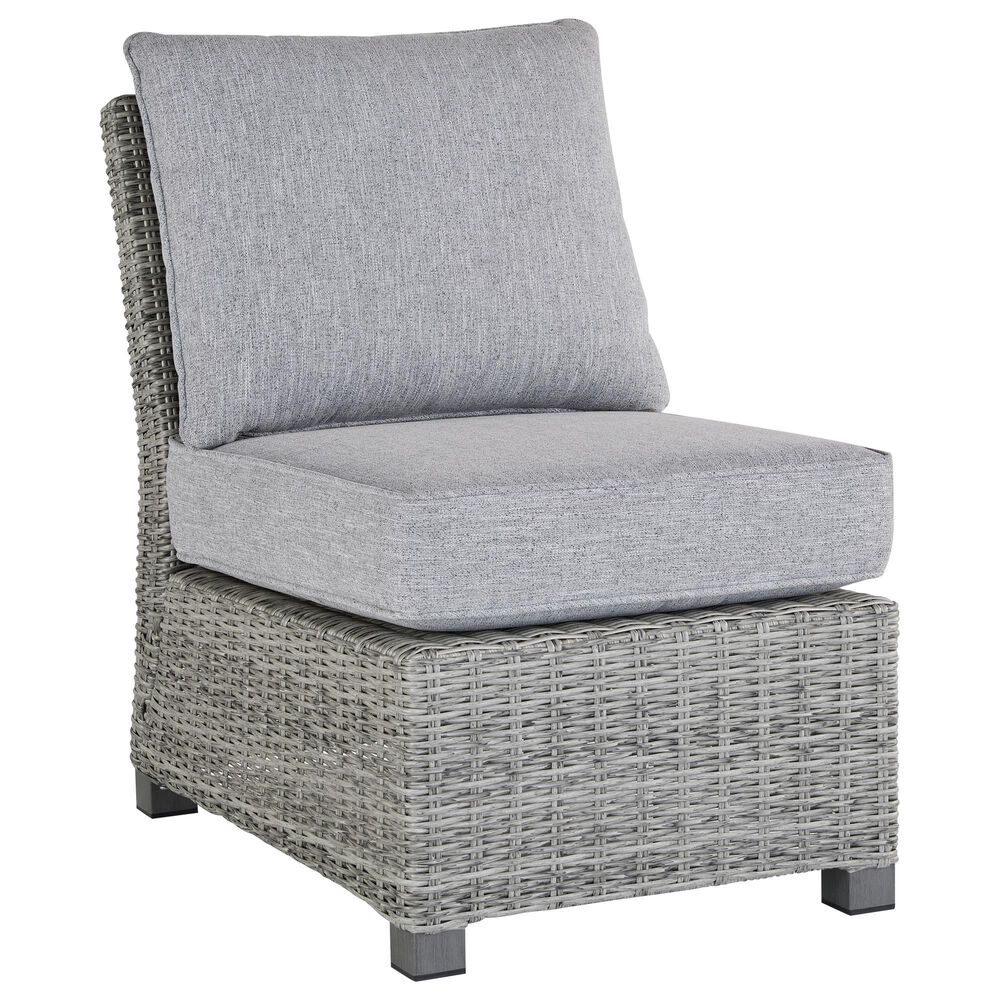 Ashley Naples Beach 4-Piece Outdoor Sectional in Gray, , large