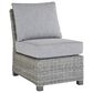 Ashley Naples Beach 4-Piece Outdoor Sectional in Gray, , large