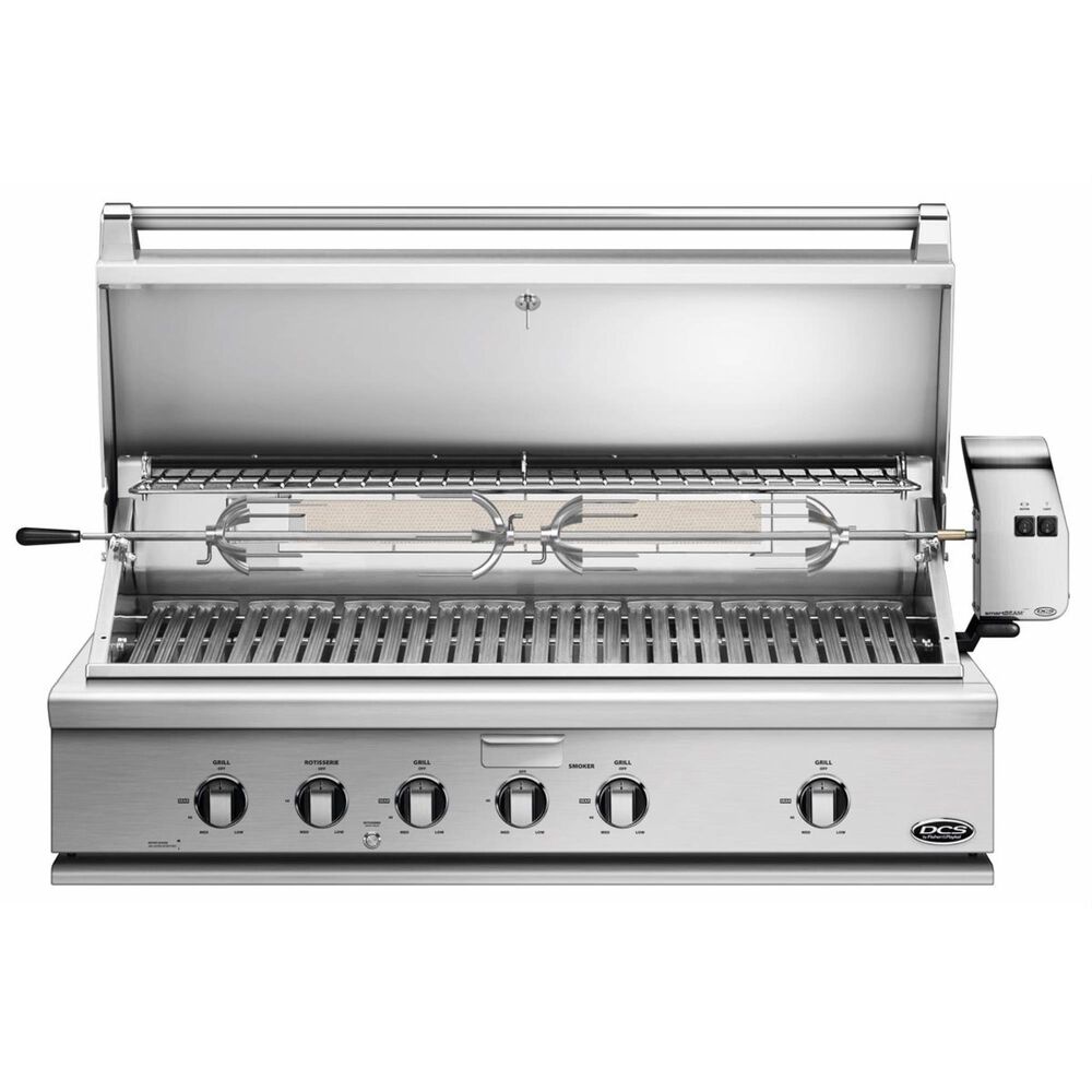 DCS 48" Traditional Natural Gas Grill with Rotisserie in Stainless Steel, , large