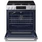 Samsung Bespoke 6.0 Cu. Ft. Smart Slide-In Gas Range with No-Preheat Air Fry Max in Stainless Steel, , large