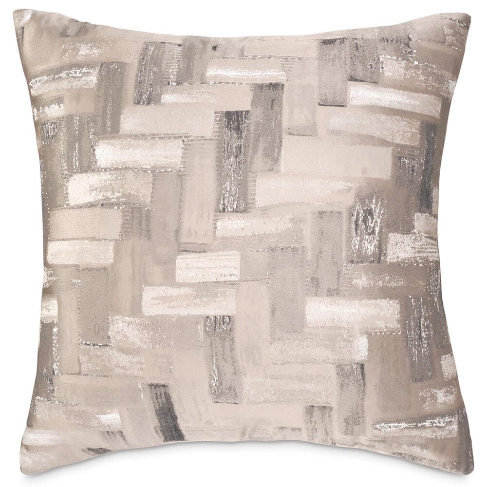 Vista Haus Lexi 21" x 21" Square Throw Pillow in Mushroom, , large
