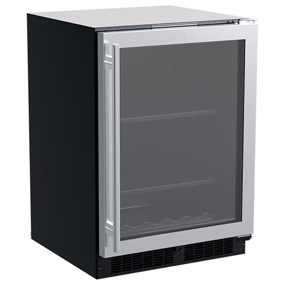 Marvel 5.5 Cu. Ft. Built-In Beverage Center with Wine Cradle in Stainless Steel, , large