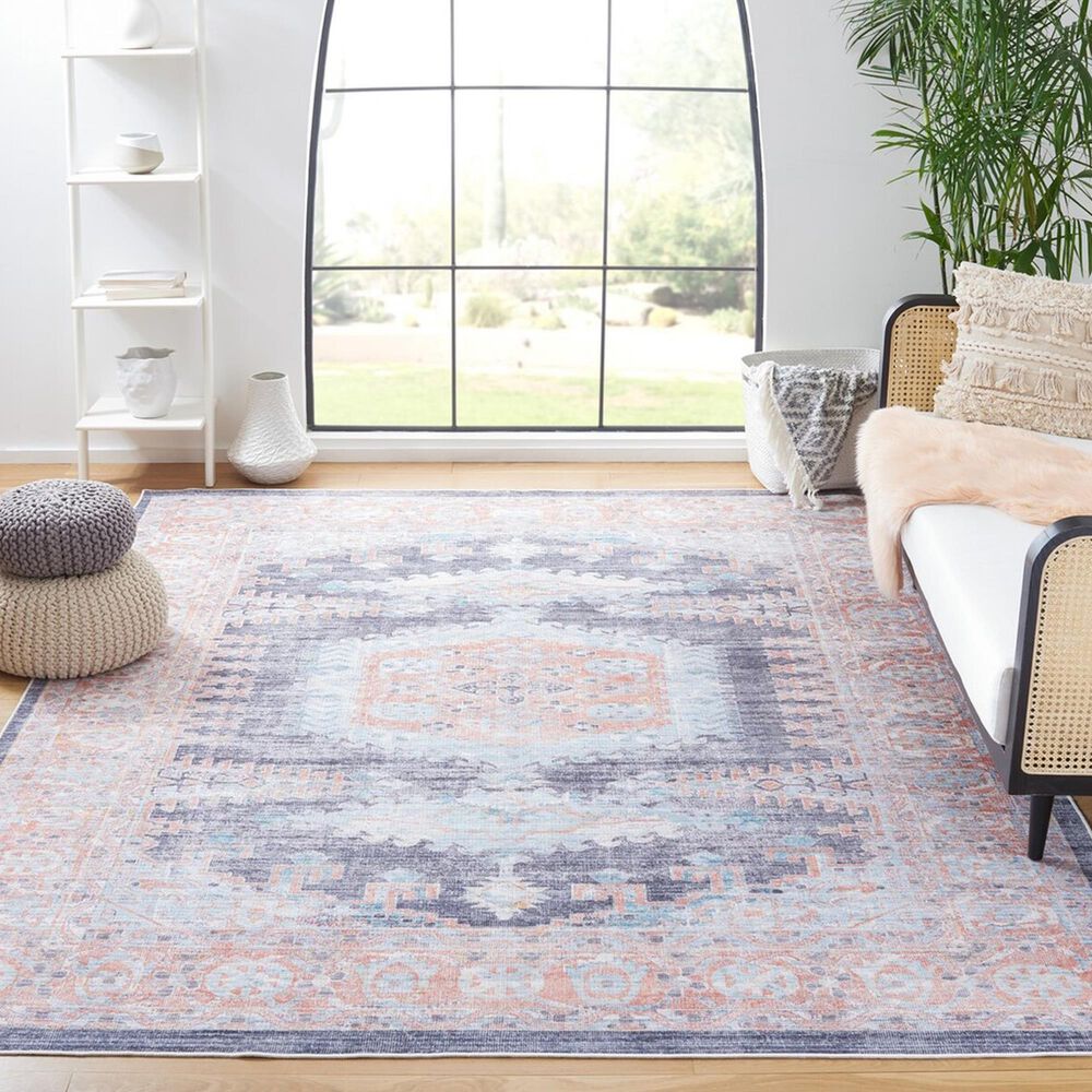 Safavieh Serapi 10&#39; x 14&#39; Terracotta and Blue Area Rug, , large