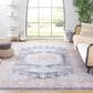 Safavieh Serapi 10" x 14" Terracotta and Blue Area Rug, , large