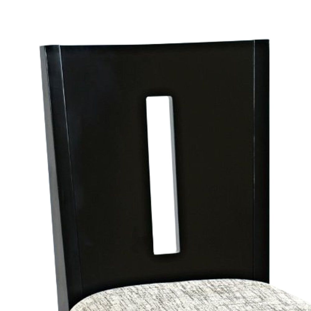 Jofran Urban Icon Side Chair in Black, , large