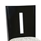 Jofran Urban Icon Side Chair in Black, , large
