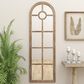 Maple and Jade Arch Wall Mirror in Brown, , large