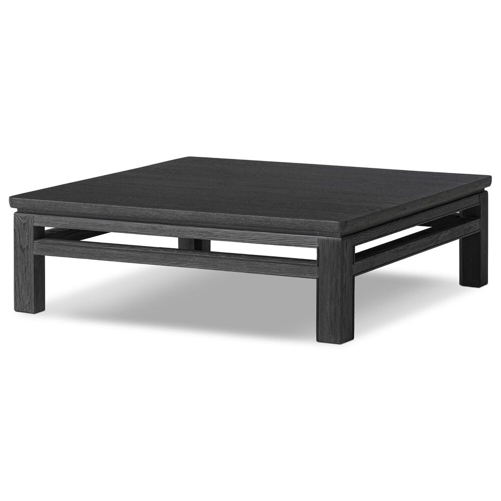 Four Hands Oman Coffee Table in Rustic Black, , large