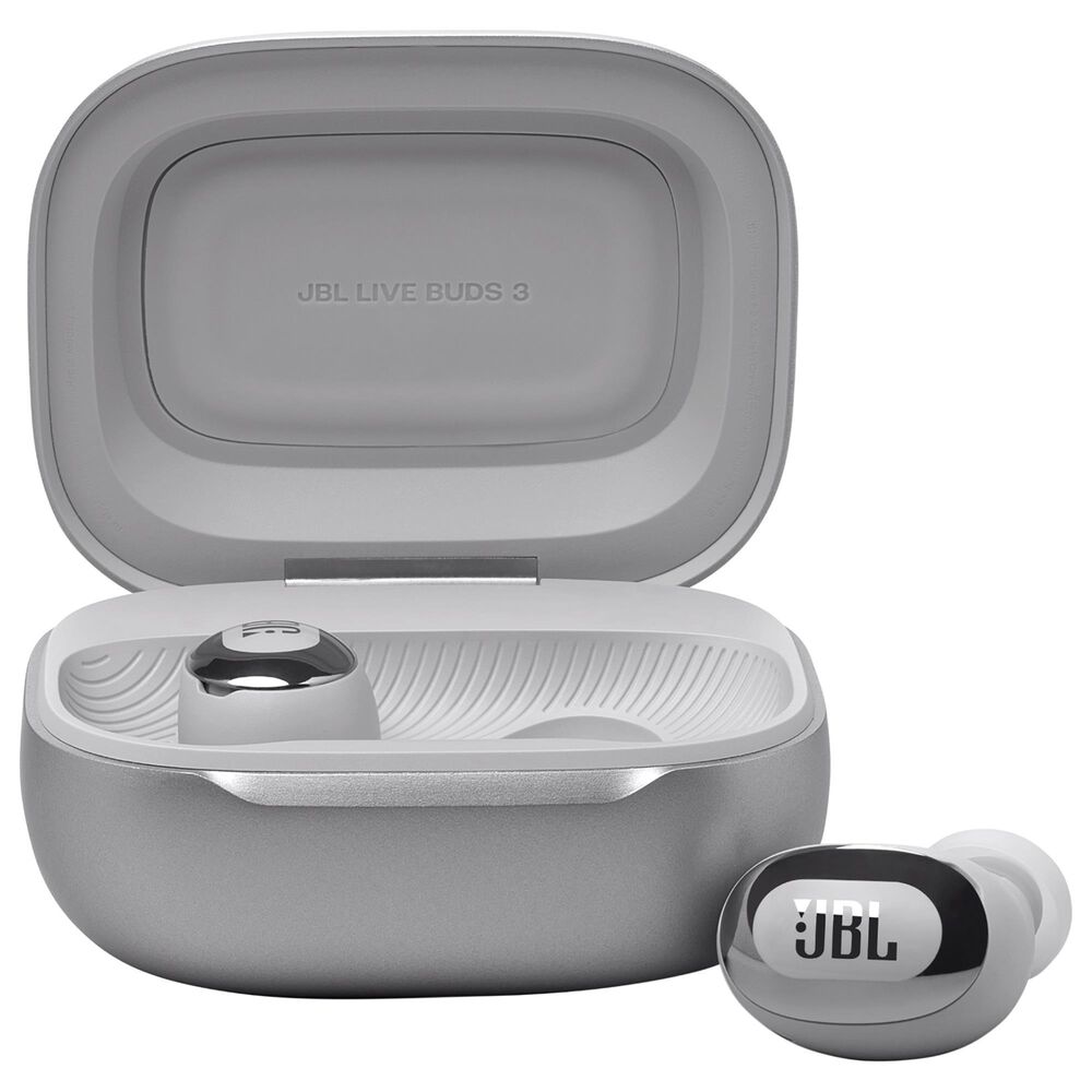 JBL Live Buds 3 True Wireless Earbuds in Silver, , large