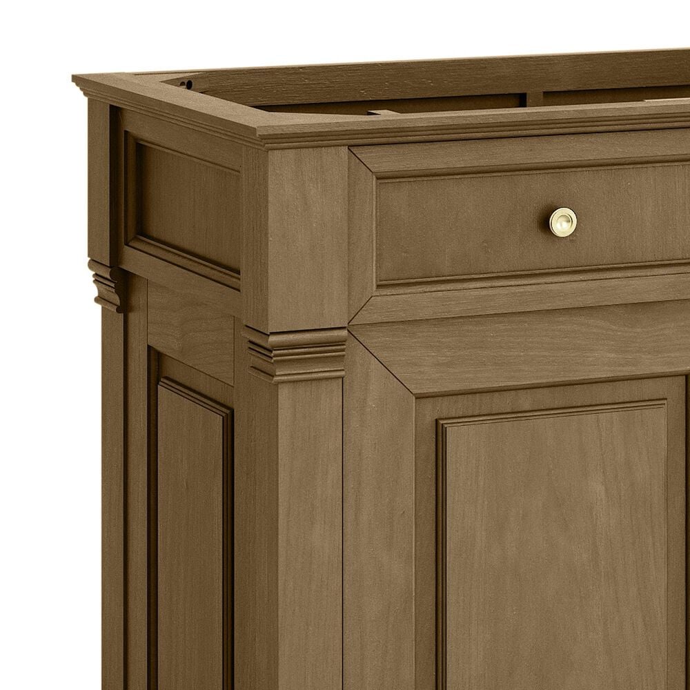 James Martin Vanities Brookfield 60&quot; Double Bathroom Vanity Cabinet in Honey Oak, , large