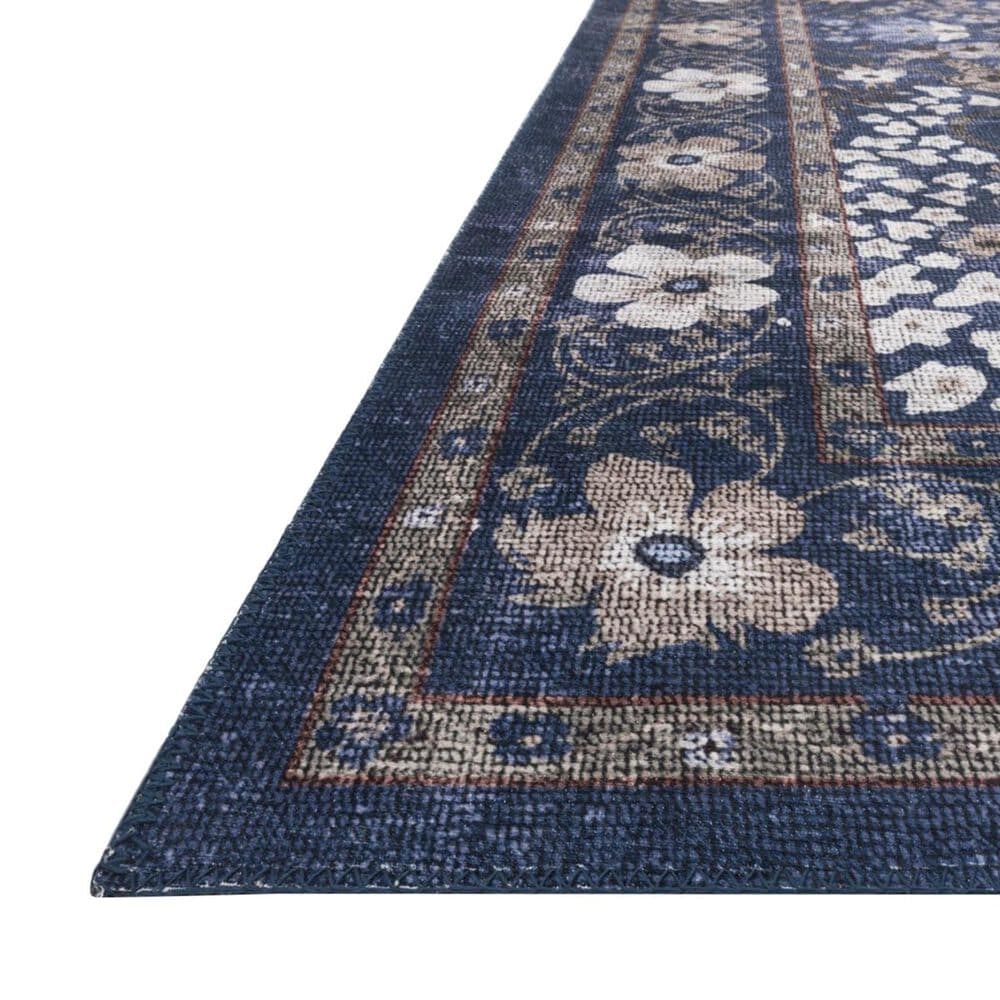 Rifle Paper Co. x Loloi Palais PAL-02 2&#39;6&quot; x 7&#39;6&quot; Navy Runner, , large