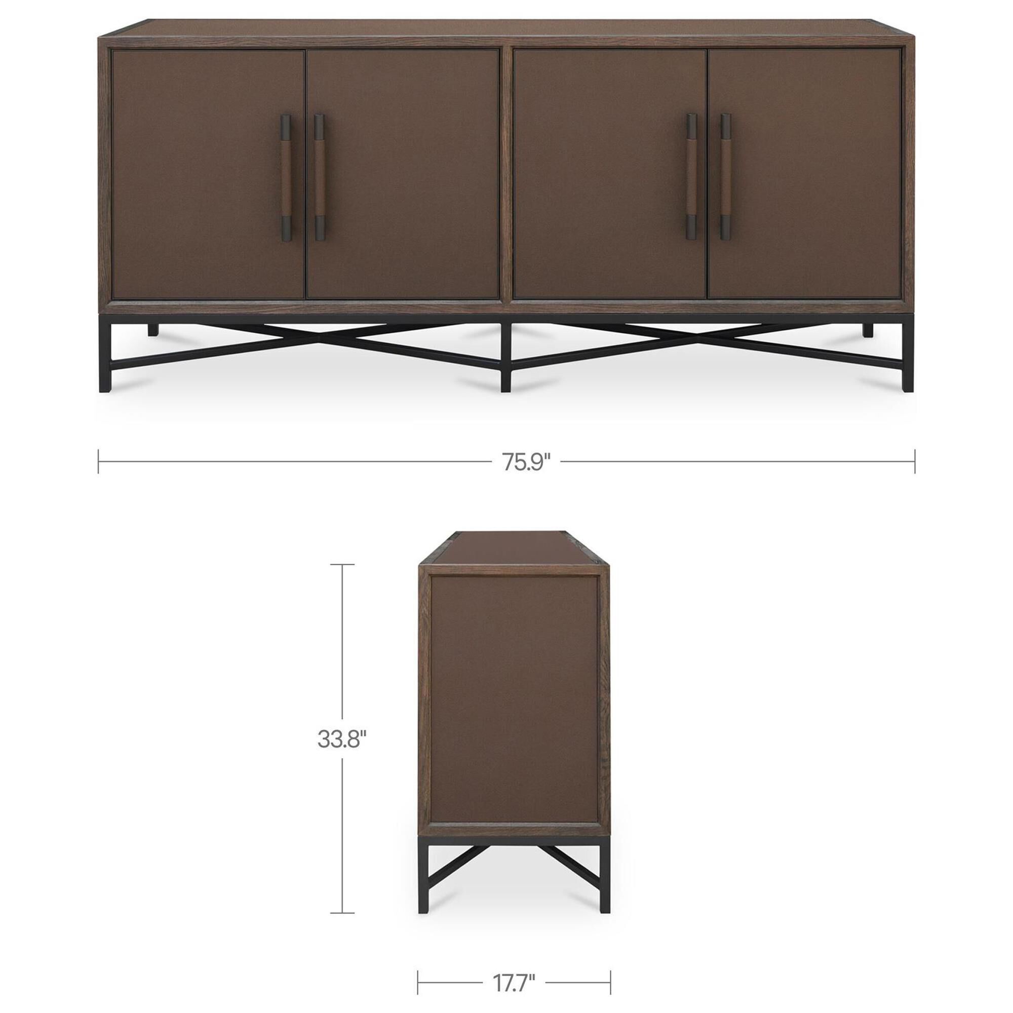 CityLine Mako Sideboard in Brown