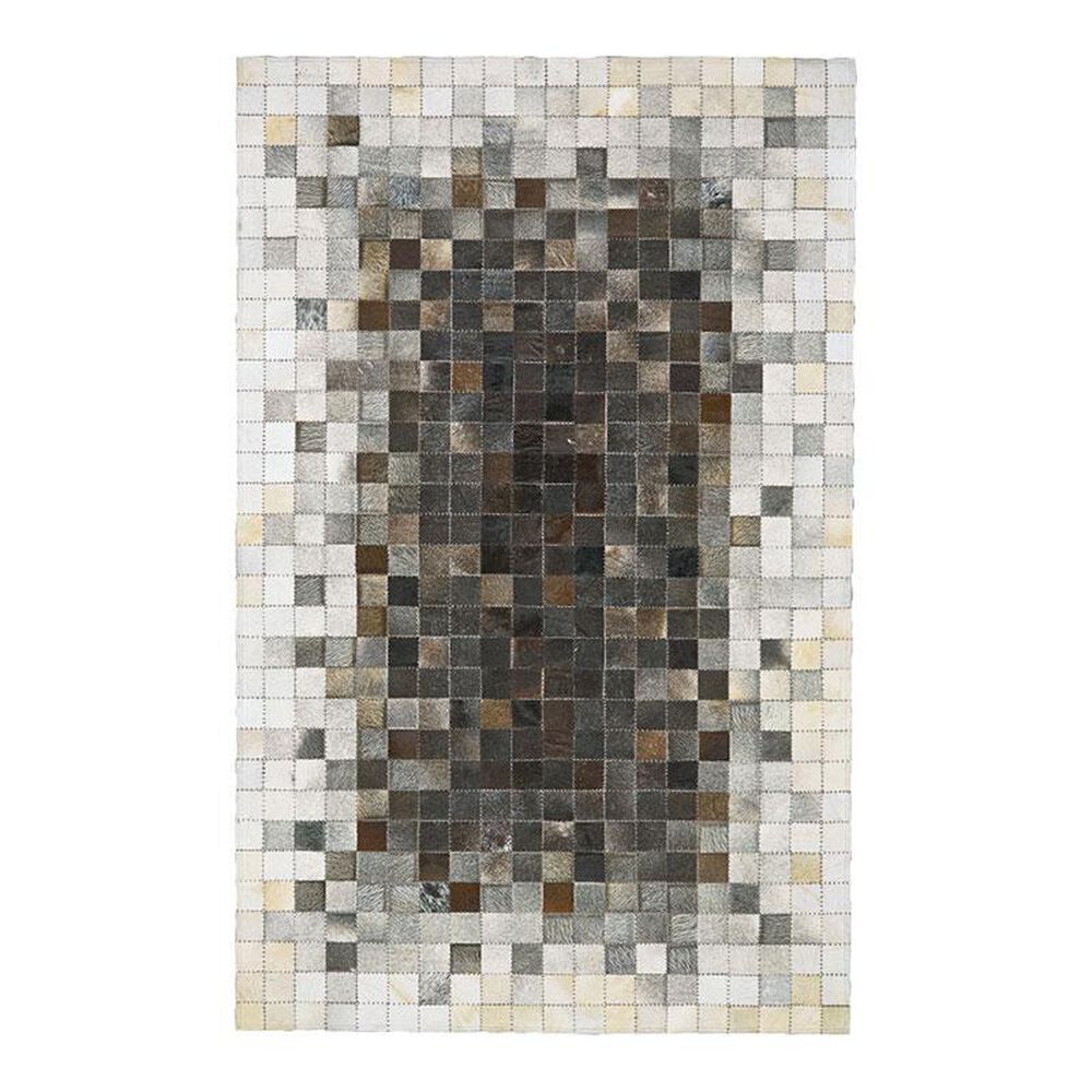 Feizy Rugs Estelle L9138 9" x 12" Flintstone Hide Area Rug, , large