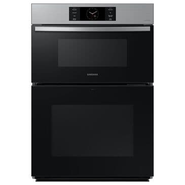 Samsung Bespoke 30" Microwave Combination Wall Oven with Flex Duo in Stainless Steel, , large