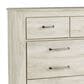 Ashley Bellaby Dresser and Mirror in Whitewash, , large