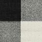 Oriental Weavers Marina Black and Ivory 7"10" x 10"10" Indoor/Outdoor Area Rug, , large
